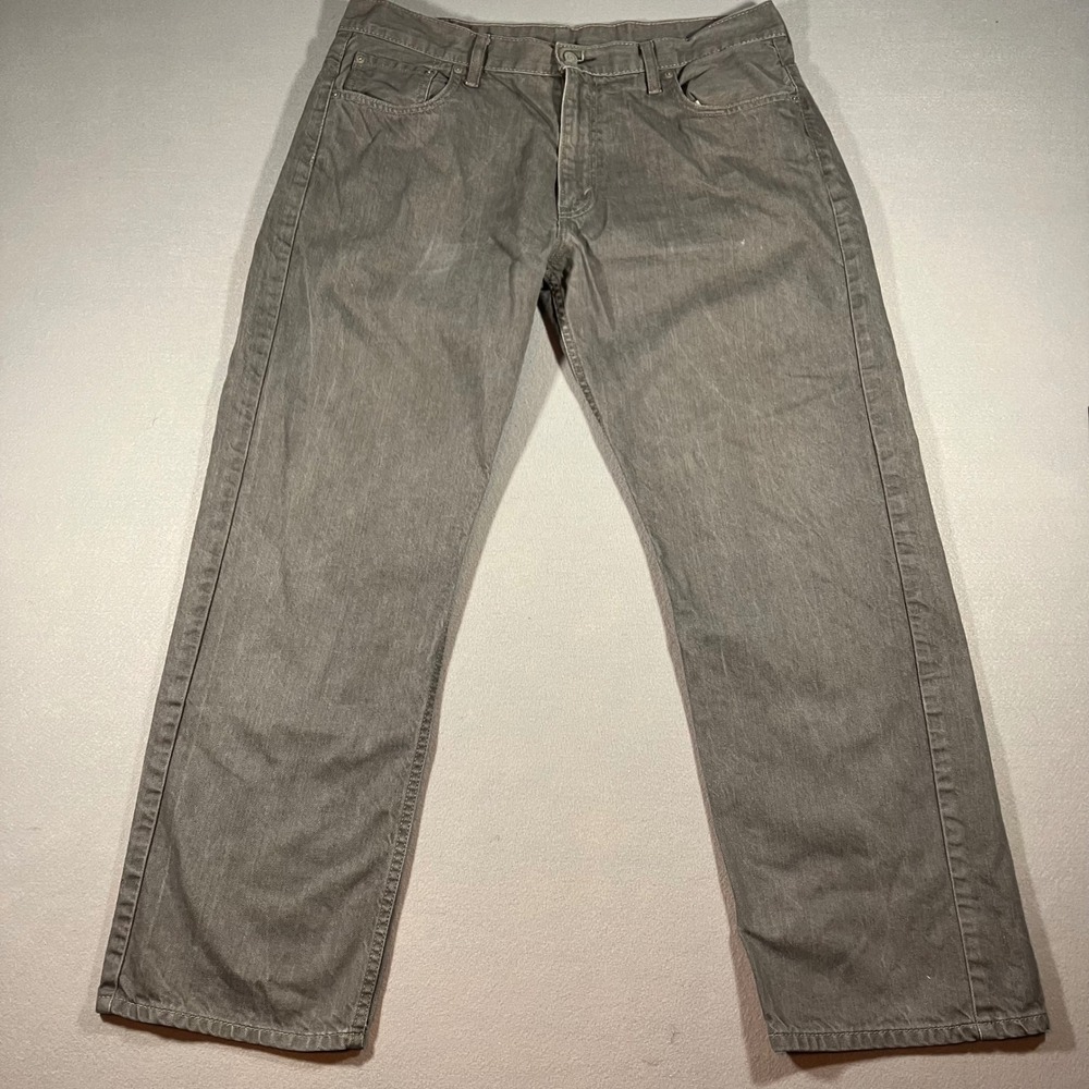 Vtg-Style Levi's 569 Jeans 36x32 Charcoal Loose Straight Baggy Y2K Skater Grunge